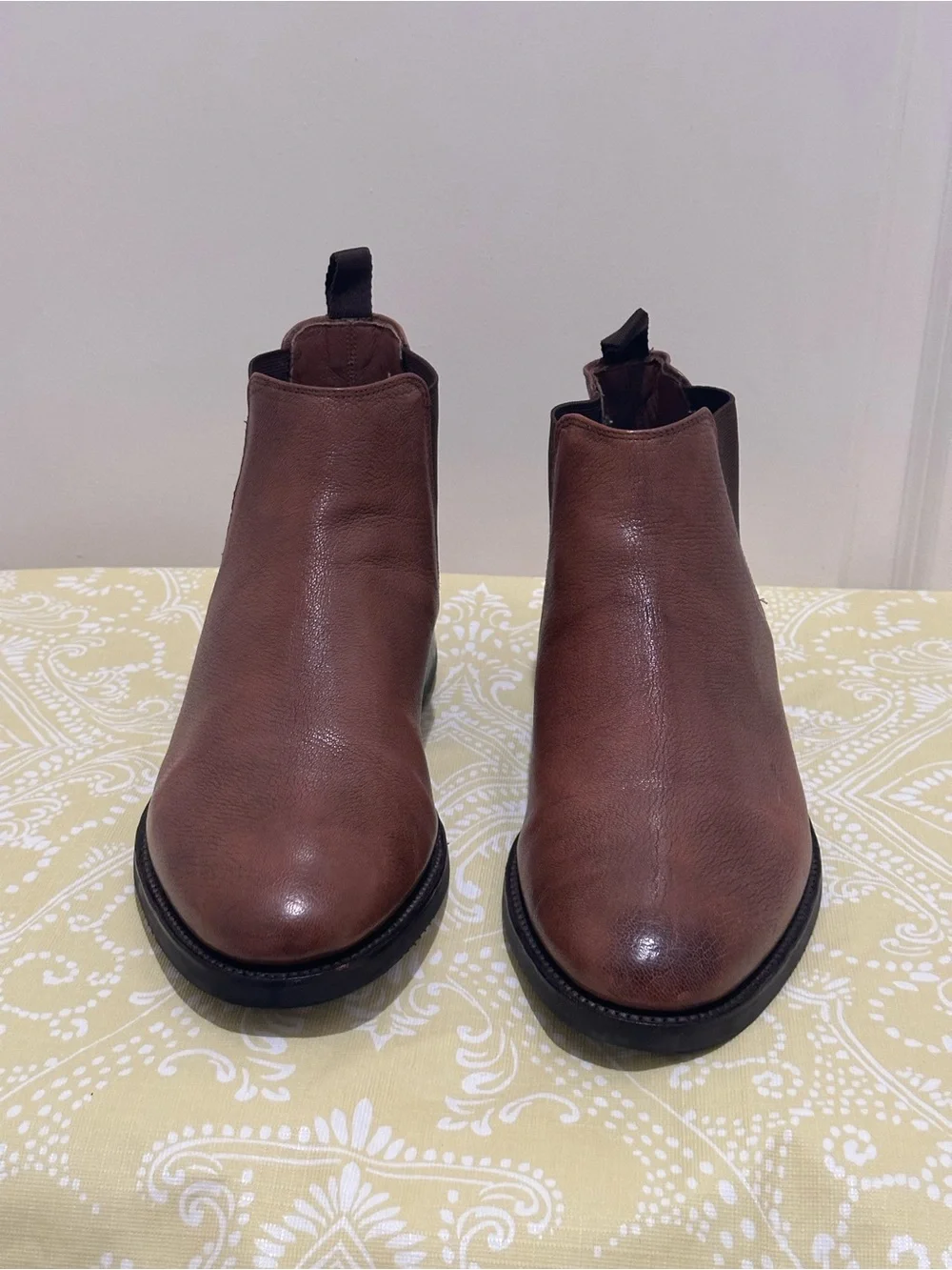 Frye Tyler Flex Leather Chelsea Ankle Boots
